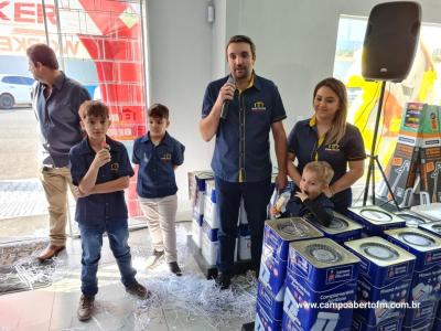 Bertoldo Materiais de Construção reinaugurou as novas estruturas da loja em  Laranjeiras do Sul