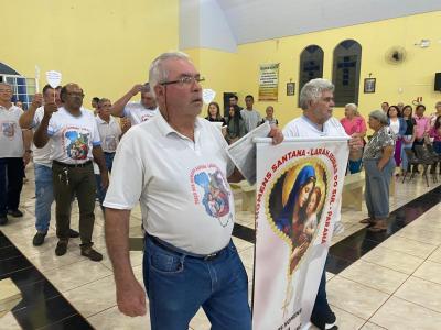 Missa com Novenas em louvor a São Miguel reuniu dezenas de Fiéis neste sábado (21)