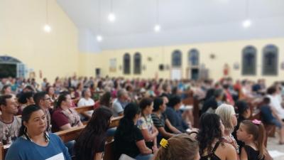 3º dia da Novena em louvor a São Miguel teve a participação da Comunidade Frei Galvão e RCC