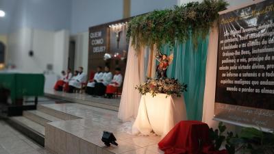 3º dia da Novena em louvor a São Miguel teve a participação da Comunidade Frei Galvão e RCC