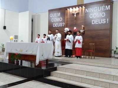 4º dia das Missas com Novenas no Bairro São Miguel teve a participação da Capela São Marcos e MMJX