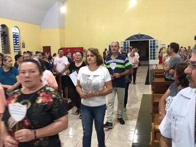 4º dia das Missas com Novenas no Bairro São Miguel teve a participação da Capela São Marcos e MMJX