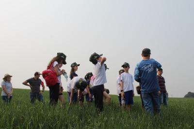 Projeto "Vivenciando a Prática" leva alunos ao dia a dia de uma propriedade rural em Rio Bonito do Iguaçu