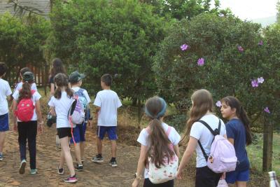 Projeto "Vivenciando a Prática" leva alunos ao dia a dia de uma propriedade rural em Rio Bonito do Iguaçu