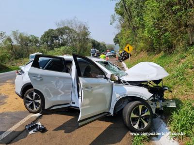 LS: Grave acidente com veículo furtado em cascavel resulta em um morto na BR 277