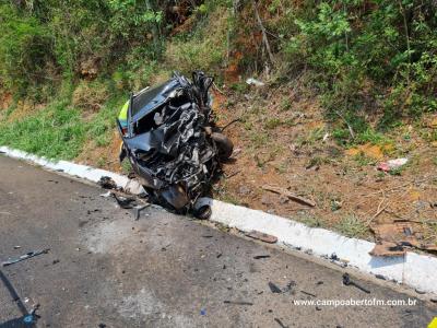 LS: Grave acidente com veículo furtado em cascavel resulta em um morto na BR 277