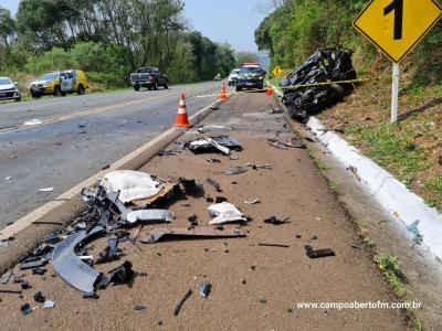 LS: Grave acidente com veículo furtado em cascavel resulta em um morto na BR 277