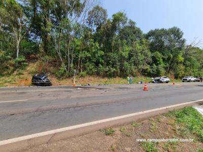 LS: Grave acidente com veículo furtado em cascavel resulta em um morto na BR 277