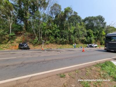 LS: Grave acidente com veículo furtado em cascavel resulta em um morto na BR 277