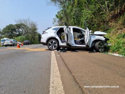 LS: Grave acidente com veículo furtado em cascavel resulta em um morto na BR 277