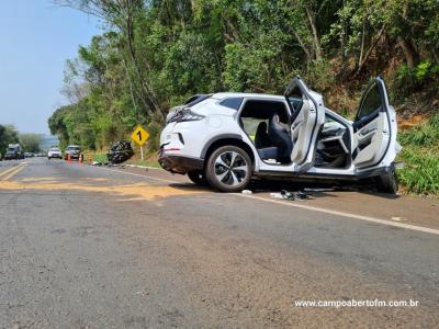 LS: Grave acidente com veículo furtado em cascavel resulta em um morto na BR 277