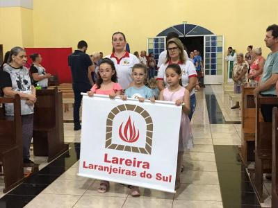 6º Dia das Missas com Novenas no Bairro São Miguel de Laranjeiras do Sul foi Presidida pelo Padre Sebastião Gulart