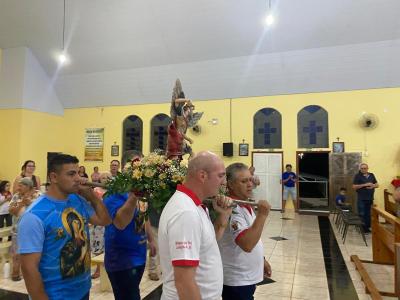 6º Dia das Missas com Novenas no Bairro São Miguel de Laranjeiras do Sul foi Presidida pelo Padre Sebastião Gulart