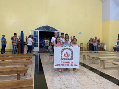 6º Dia das Missas com Novenas no Bairro São Miguel de Laranjeiras do Sul foi Presidida pelo Padre Sebastião Gulart