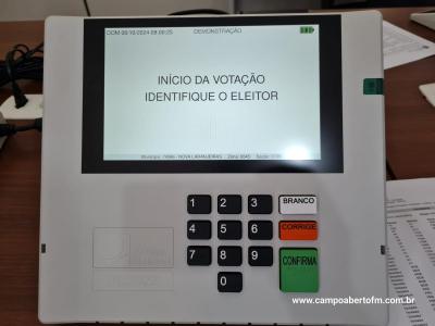 Preparação das urnas eletrônicas para as eleições 2024 é concluída em Laranjeiras do Sul