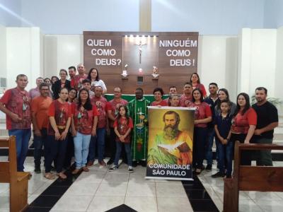 Encerramento das Missas com Novena em Louvor a São Miguel reúne comunidade em Laranjeiras do Sul