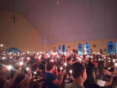 Encerramento das Missas com Novena em Louvor a São Miguel reúne comunidade em Laranjeiras do Sul