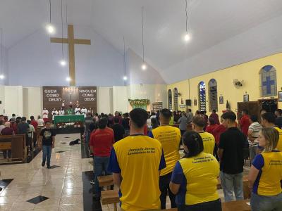 Encerramento das Missas com Novena em Louvor a São Miguel reúne comunidade em Laranjeiras do Sul