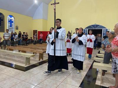 Encerramento das Missas com Novena em Louvor a São Miguel reúne comunidade em Laranjeiras do Sul