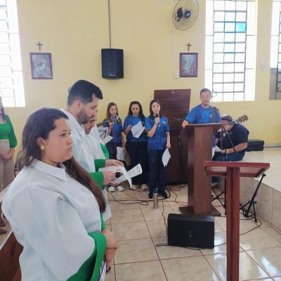 Festa em louvor a São Miguel em Laranjeiras do Sul atraiu centenas de fiéis