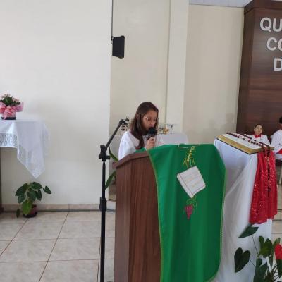 Festa em louvor a São Miguel em Laranjeiras do Sul atraiu centenas de fiéis