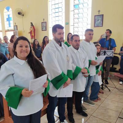 Festa em louvor a São Miguel em Laranjeiras do Sul atraiu centenas de fiéis