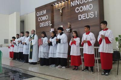 Festa em louvor a São Miguel em Laranjeiras do Sul atraiu centenas de fiéis