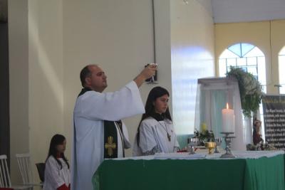 Festa em louvor a São Miguel em Laranjeiras do Sul atraiu centenas de fiéis