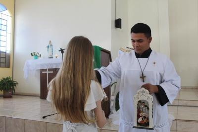 Festa em louvor a São Miguel em Laranjeiras do Sul atraiu centenas de fiéis