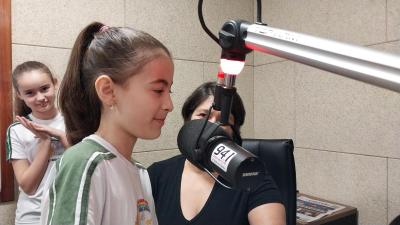 Alunos do 5º ano da Escola Anjo da Guarda Visitaram a Campo Aberto FM