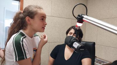 Alunos do 5º ano da Escola Anjo da Guarda Visitaram a Campo Aberto FM