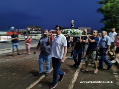 LS: Celebração de peregrinação da Imagem de Nossa Senhora Aparecida abriu a programação religiosa da festa