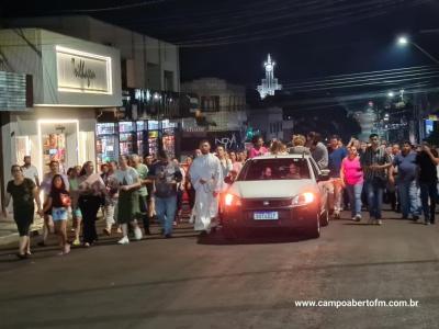 LS: Celebração de peregrinação da Imagem de Nossa Senhora Aparecida abriu a programação religiosa da festa