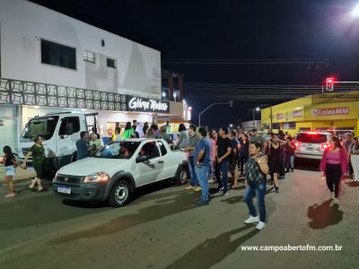 LS: Celebração de peregrinação da Imagem de Nossa Senhora Aparecida abriu a programação religiosa da festa