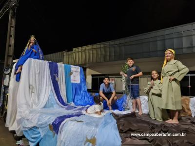 LS: Celebração de peregrinação da Imagem de Nossa Senhora Aparecida abriu a programação religiosa da festa