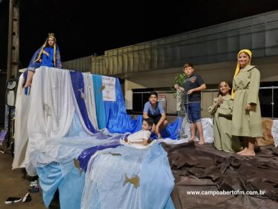 LS: Celebração de peregrinação da Imagem de Nossa Senhora Aparecida abriu a programação religiosa da festa