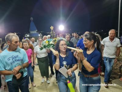 LS: Celebração de peregrinação da Imagem de Nossa Senhora Aparecida abriu a programação religiosa da festa