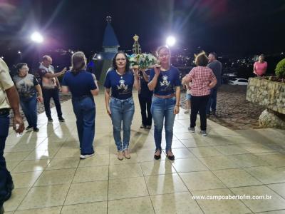 LS: Celebração de peregrinação da Imagem de Nossa Senhora Aparecida abriu a programação religiosa da festa