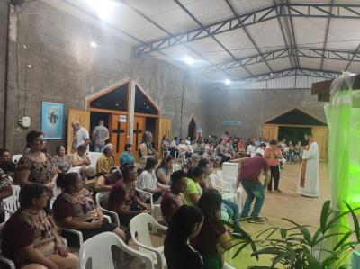 2º dia da Novena em louvor a Frei Galvão teve a participação da comunidade São Miguel e Pastoral da Pessoa Idosa