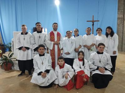 2º dia da Novena em louvor a Frei Galvão teve a participação da comunidade São Miguel e Pastoral da Pessoa Idosa