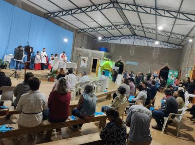 Novenas de Frei Galvão estão acontecendo no Bairro Bancários com a participação das comunidades