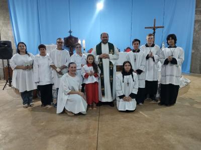 6º dia da Novena em louvor a Frei Galvão foi presidida pelo padre Edimar