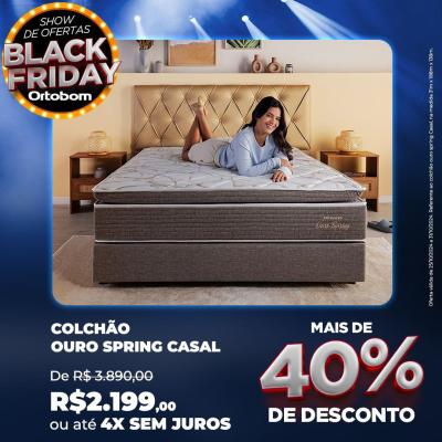 Ortobom  apresenta a maior Black Friday de Colchões do Brasil