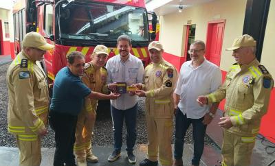 LS: Corpo de Bombeiros realiza cerimônia de entrega de caminhão Auto Bomba Tanque e Resgate 