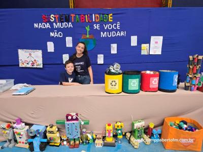 Feira de Conhecimentos da Escola Vicentina Santa Ana destaca Sustentabilidade e os Objetivos de Desenvolvimento Sustentável