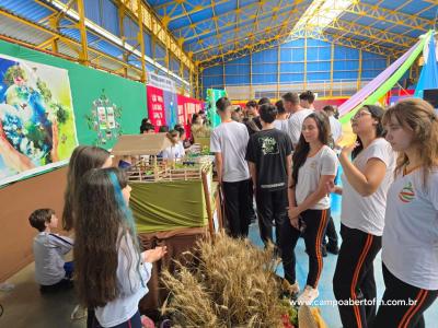 Feira de Conhecimentos da Escola Vicentina Santa Ana destaca Sustentabilidade e os Objetivos de Desenvolvimento Sustentável