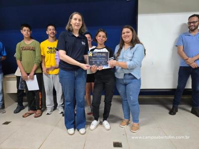 Centro da Juventude e Rádio Campo Aberto realizaram a Entrega Certificados aos Alunos do Projeto Jovens Comunicadores