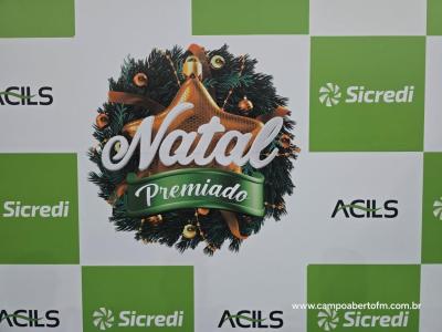 Terceiro e ultimo sorteio da Campanha Natal Premiado Acils 2024 foi realizado com sucesso