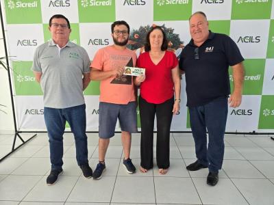 Campanha Natal Premiado 2024 da Acils é encerrada com entrega de 14 prêmios aos ganhadores do último sorteio