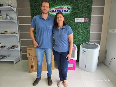 Sorteio de 4 prêmios encerra promoção de 30 anos da Refrigeração Banhara em Laranjeiras do Sul